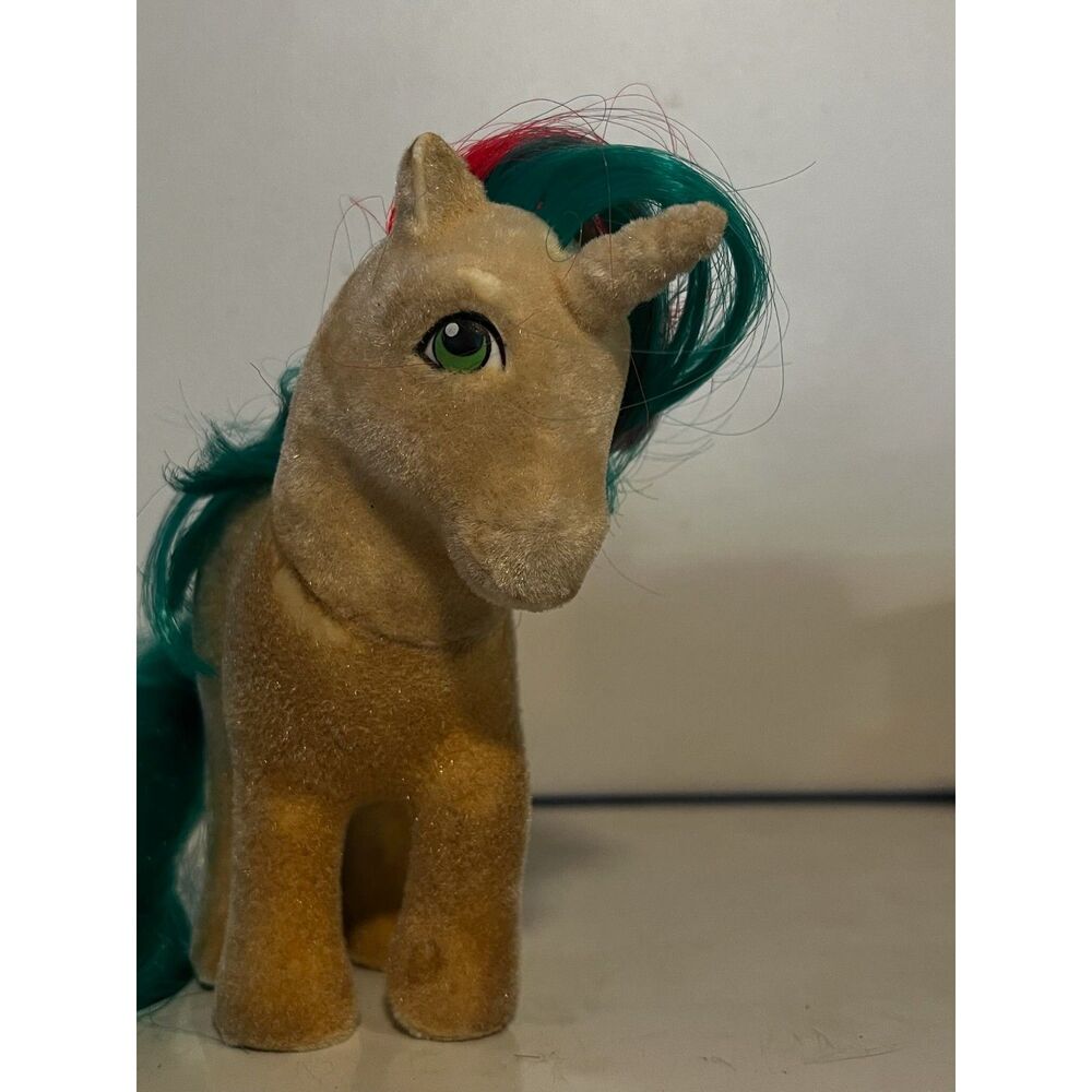 Vintage G1 Hasbro My Little Pony GUSTY Unicorn Maple Leaf Symbols 1984